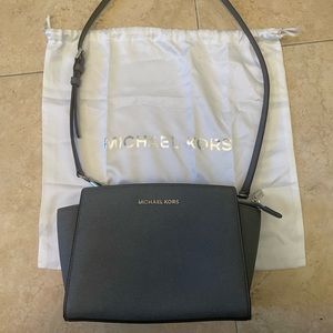 Michael Kors Grey Crossbody Bag